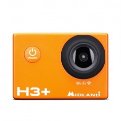MIDLAND H3+ ACTION CAM FULL HD 1080p Wi-fi 4 Videocamera con Custodia Waterproof 30MT Accessori Inclusi