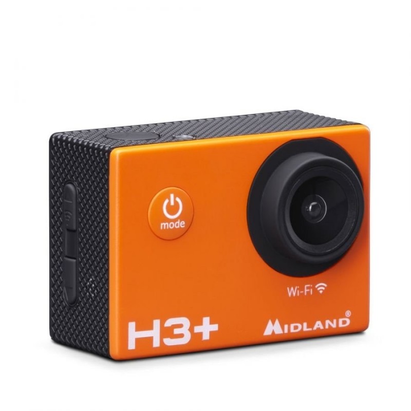 MIDLAND H3+ ACTION CAM FULL HD 1080p Wi-fi 4 Videocamera con Custodia Waterproof 30MT Accessori Inclusi MIDLAND H3+ ACTION CAM FULL HD 1080p Wi-fi 4 Videocamera con Custodia Waterproof 30MT Accessori Inclusi