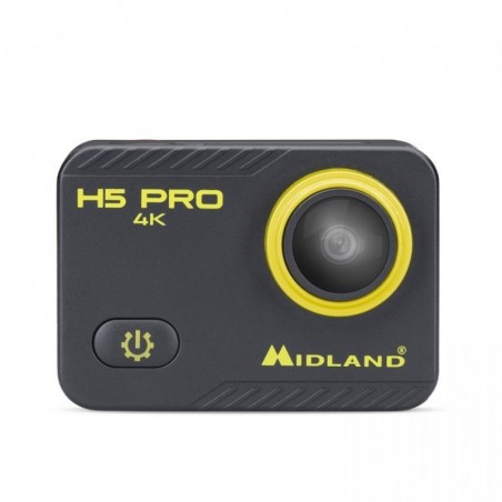 MIDLAND H5 PRO ACTION CAM 4K WI-FI Video Camera with 30MT Waterproof Case Accessories Included