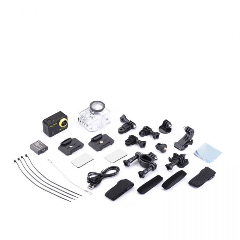 MIDLAND H5 PRO ACTION CAM 4K WI-FI Video Camera with 30MT Waterproof Case Accessories Included MIDLAND H5 PRO ACTION CAM 4K WI-FI Video Camera with 30MT Waterproof Case Accessories Included