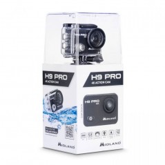 Product image MIDLAND H9 PRO ACTION CAM 4K WI-FI Video Camera with Waterproof Case 30mT Accessories Included