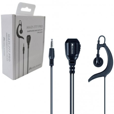 Acquista MIDLAND MA21-777 PRO Microfono Altoparlante con PTT 1 PIN Jack da 3,5mm in vendita