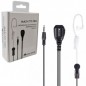 MIDLAND MA31-777 PRO Microfono con auricolare pneumatico e PTT 1 PIN Jack da 3,5mm MIDLAND MA31-777 PRO Microfono con auricolare pneumatico e PTT 1 PIN Jack da 3,5mm