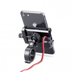 Product image MIDLAND MH-PRO USB Motorcycle Mount for Smartphone with Charger included