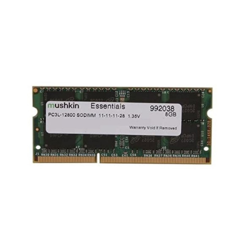 MUSHKIN Essentials DDR3 Memory 8Gb PC3L-12800 SODIMM 1600MHz 1.35V MUSHKIN Essentials DDR3 Memory 8Gb PC3L-12800 SODIMM 1600MHz 1.35V