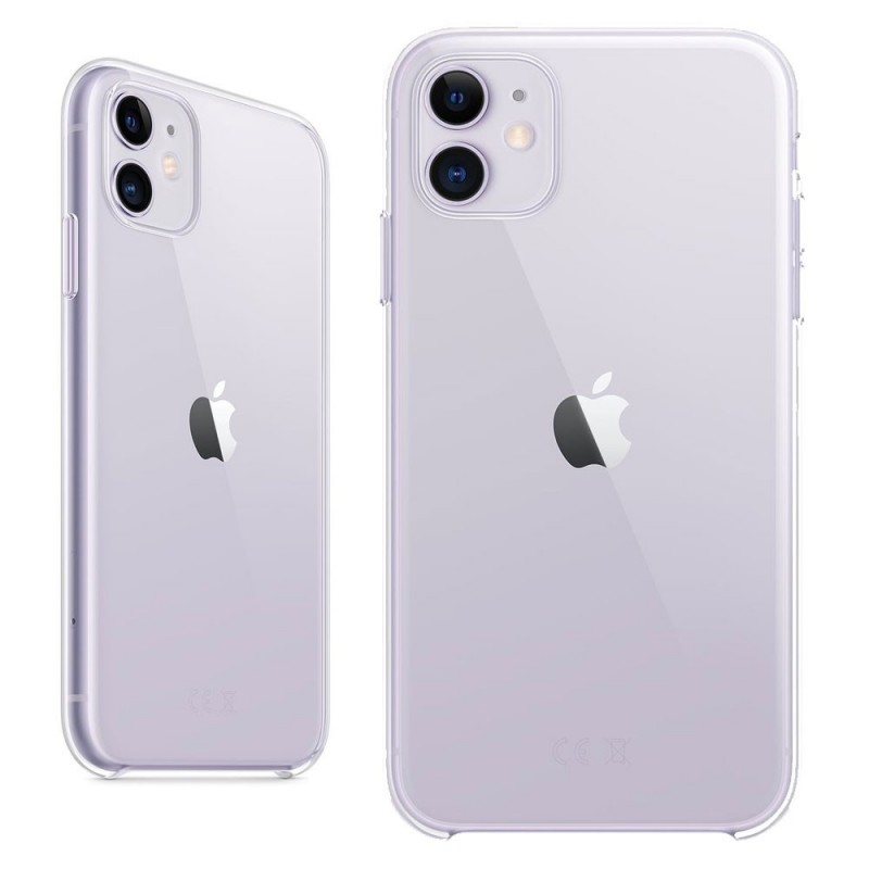 OEM Clear Cover 1.0mm Custodia in Silicone Per iPhone 11 | Trasparente OEM Clear Cover 1.0mm Custodia in Silicone Per iPhone 11 | Trasparente