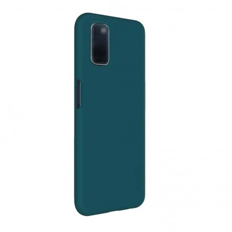 Oppo Protective Liquid Silicon Case PC047 ORIGINALE Per A72 CPH2067 / A52 CPH2061 CPH2069 | Gem Green 