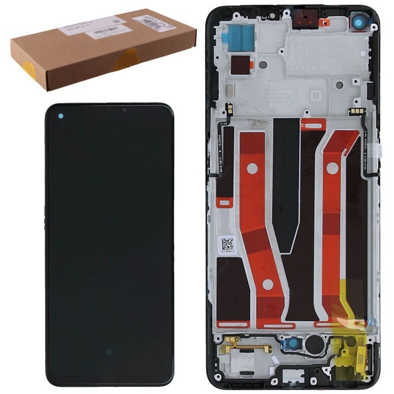 Oppo Service Pack Original LCD Display + Frame For A94 5G / A95 5G / F19 Pro+ 5G / Reno 5Z | CPH2211 CPH2213