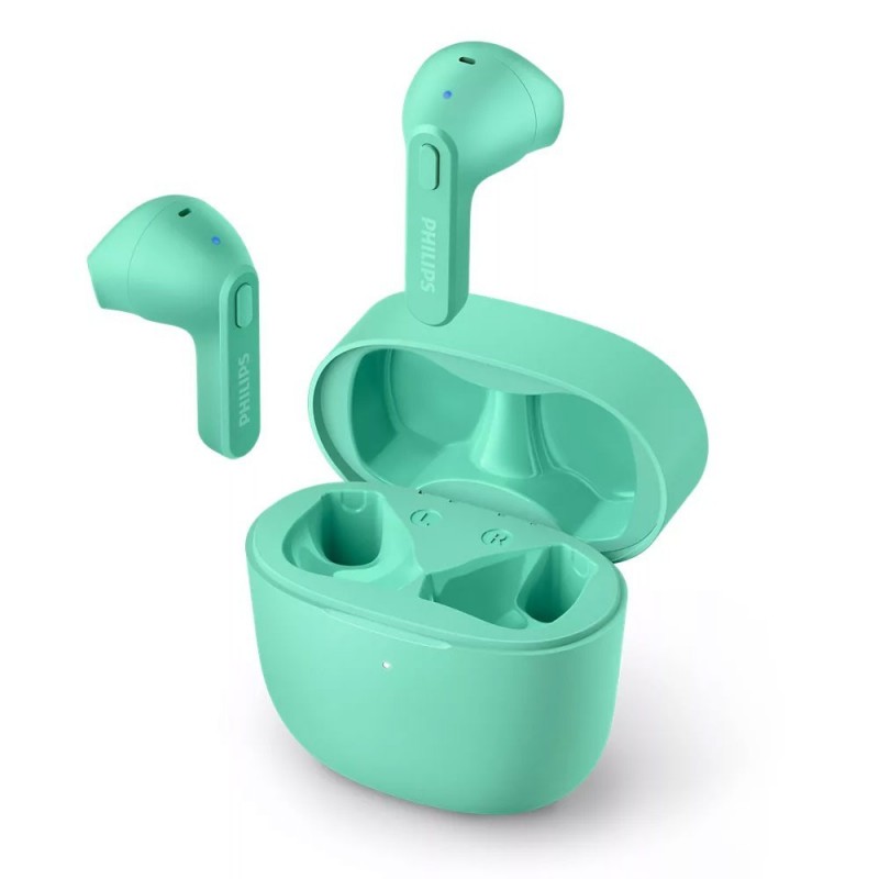 CLONE Philips Auricolari Bluetooth Sportivi Cuffie True wireless TAT2236GR IPX4 | Verde CLONE Philips Auricolari Bluetooth Sportivi Cuffie True wireless TAT2236GR IPX4 | Verde