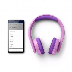 Buy Philips Cuffie Bluetooth per Bambini Kids TAK4206 Wireless Con Volume Limitato | Pink online