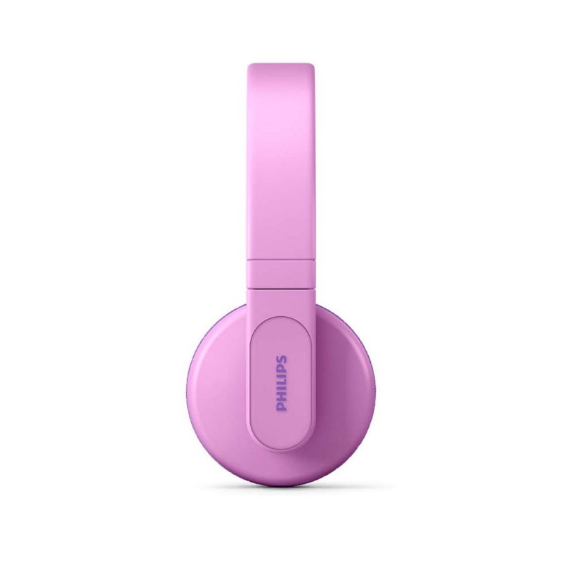 Philips Kids TAK4206 Wireless Bluetooth Headphones with Volume Limiting | Pink