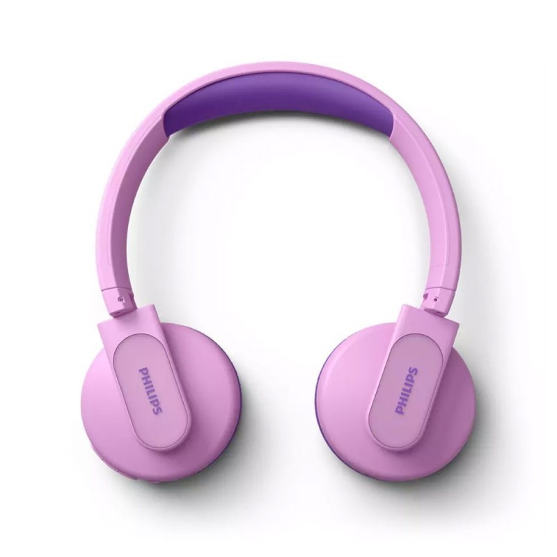 Philips Kids TAK4206 Wireless Bluetooth Headphones with Volume Limiting | Pink
