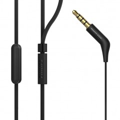 Philips TAE1105 Cuffie In-Ear Cablate con Telecomando in Linea Auricolare Filo Jack 3.5 | Nero