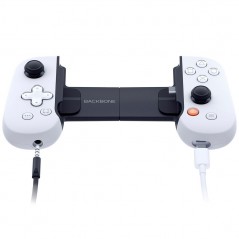 PlayStation BackBone One Controller for Android | Intuitive Controls, 3.5mm Headphone Jack | White