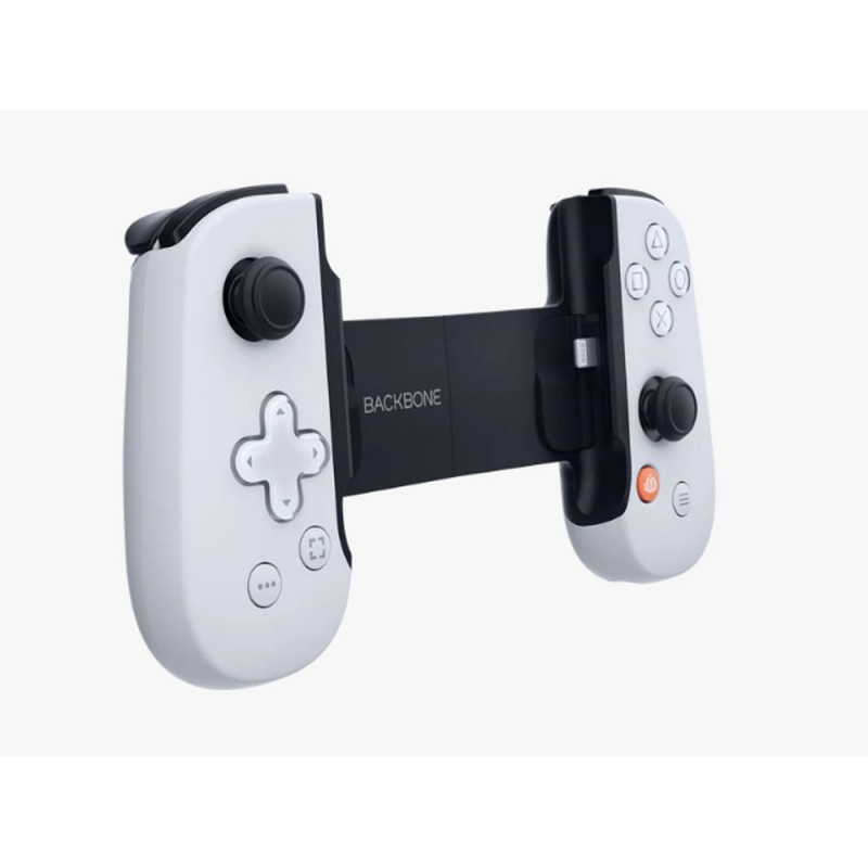 PlayStation BackBone One Controller Per iPhone Comandi Intuitivi, Jack cuffie 3,5 mm | Bianco PlayStation BackBone One Controller Per iPhone Comandi Intuitivi, Jack cuffie 3,5 mm | Bianco