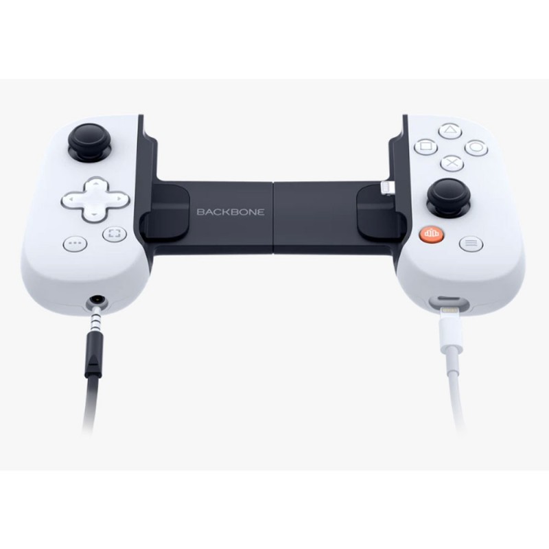 PlayStation BackBone One Controller for iPhone | Intuitive Controls, 3.5mm Headphone Jack | White