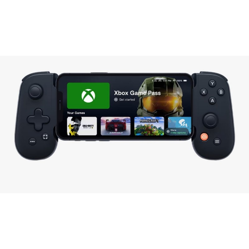 PlayStation BackBone One Controller Per iPhone Comandi Intuitivi, Jack cuffie 3,5 mm | Nero PlayStation BackBone One Controller Per iPhone Comandi Intuitivi, Jack cuffie 3,5 mm | Nero