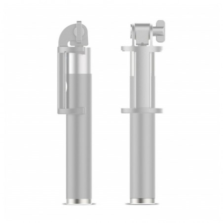 Puro Asta Selfie + Smart Stick Controllo Remoto Bluetooth | Grigio