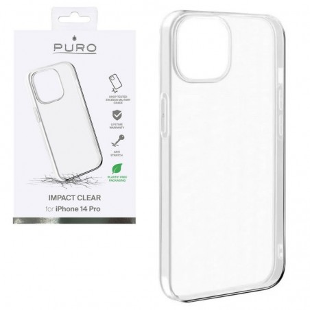 Puro Puro Cover Impact Clear Per IPhone 14 Pro for sale