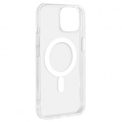Puro "LITE MAG COVER" TPU Case with Integrated Magnets for iPhone 14 Pro Max | Clear