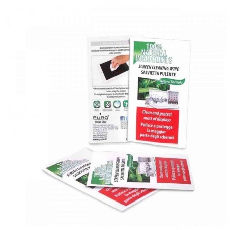 Discover Puro Screen Cleaning Kit 20 Cleaning Wipes for Smartphone details
