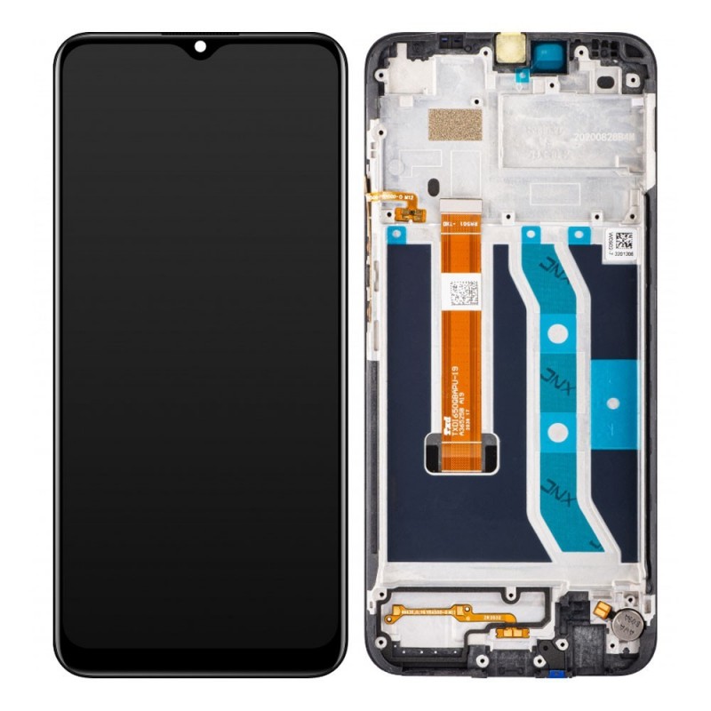 Realme Service Pack Original LCD Display + Frame For C11 2020 | RMX2185