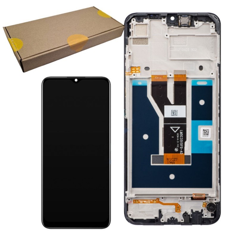 Realme Service Pack Original LCD Display + Frame For C21 | RMX3201