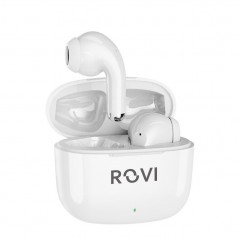 Rovi Auricolare Bluetooth True Wireless F25 FLOAT TWS Bianco