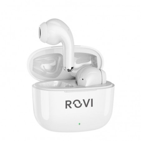 Rovi Auricolare Bluetooth True Wireless F25 FLOAT TWS Bianco
