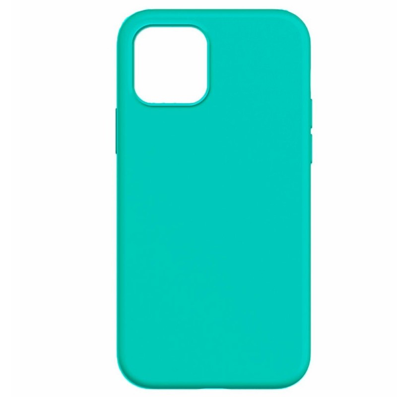 ROVI COLOR Soft Silicone Cover Soft Touch Case for iPhone 15 PRO MAX Aqua
