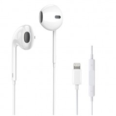 Product image Rovi Cosmo Lightning ML717 Stereo Headset With Remote Control and Bluetooth Activation | White