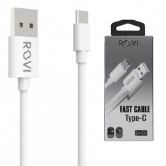 Buy Rovi Elegant Charging Cable Type-C in PVC SA50 1mt 3A | White online