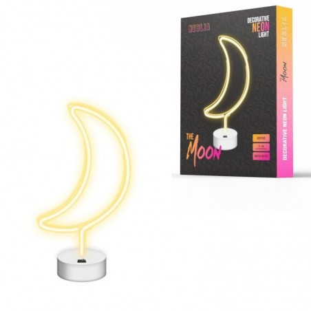 Rovi ROVI Forever Light Lampada Neon Luce Led Decorativo USB PLUG con Base | Luna for sale