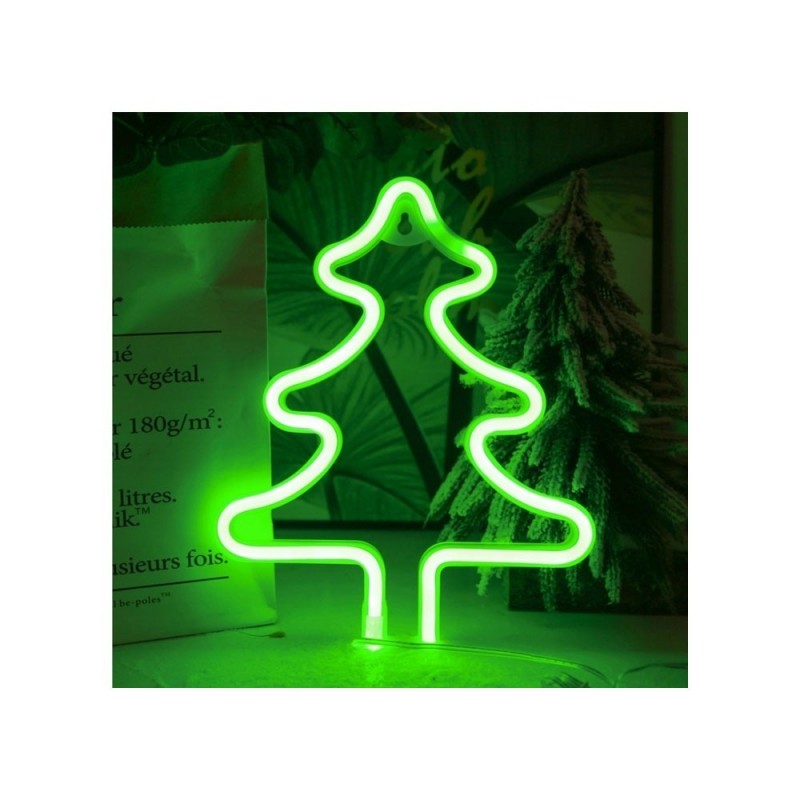 ROVI Forever Light Neon Lamp Decorative LED Light USB PLUG Switch On-Off | Tree