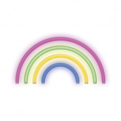 Photo of ROVI Forever Light Lampada Neon Luce Led Decorativo USB PLUG Switch On-Off | Arcobaleno - Rovi
