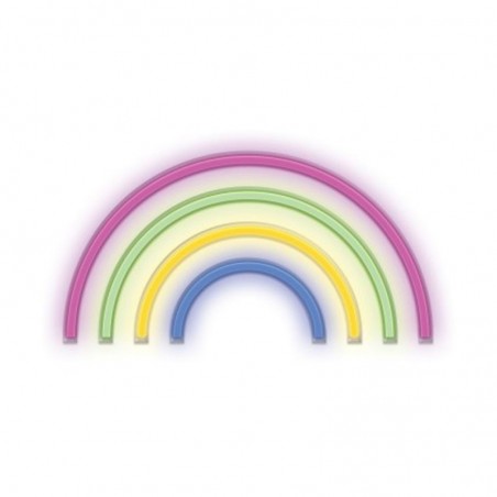 Photo of ROVI Forever Light Lampada Neon Luce Led Decorativo USB PLUG Switch On-Off | Arcobaleno - Rovi