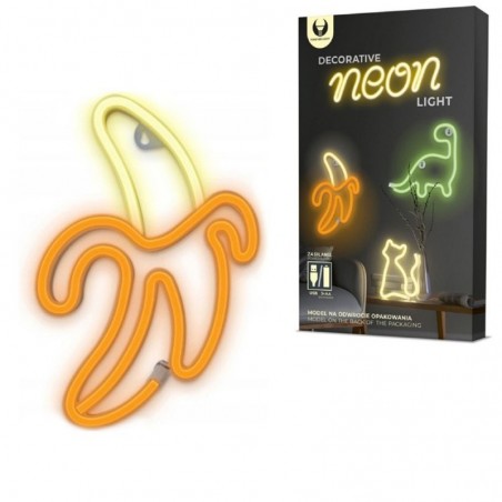Immagine prodotto ROVI Forever Light Lampada Neon Luce Led Decorativo USB PLUG Switch On-Off | Banana