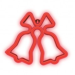 ROVI Forever Light Neon Lamp Decorative LED Light USB PLUG Switch On-Off | Bells