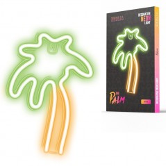 Foto di ROVI Forever Light Lampada Neon Luce Led Decorativo USB PLUG Switch On-Off | Palma - Rovi