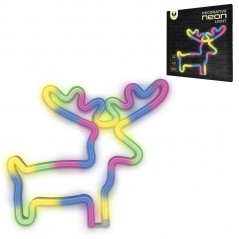 Acquista ROVI Forever Light Lampada Neon Luce Led Decorativo USB PLUG Switch On-Off | Renna su Smartness