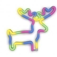 Product image ROVI Forever Light Lampada Neon Luce Led Decorativo USB PLUG Switch On-Off | Renna