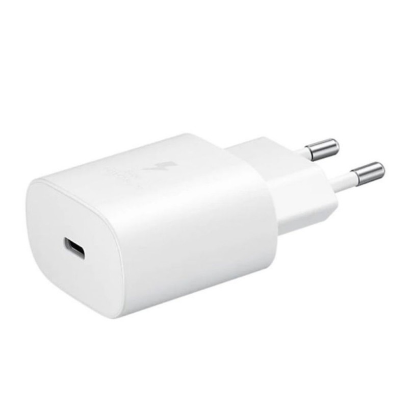 Samsung Caricatore Adattatore USB-C 25W EP-TA800N Caricabatterie Type-C Bulk | Bianco