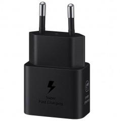 Compra Samsung Adattatore USB-C EP-T2510NBEG Caricabatteria Ultra Fast 25W Type-C Blister | Nero online