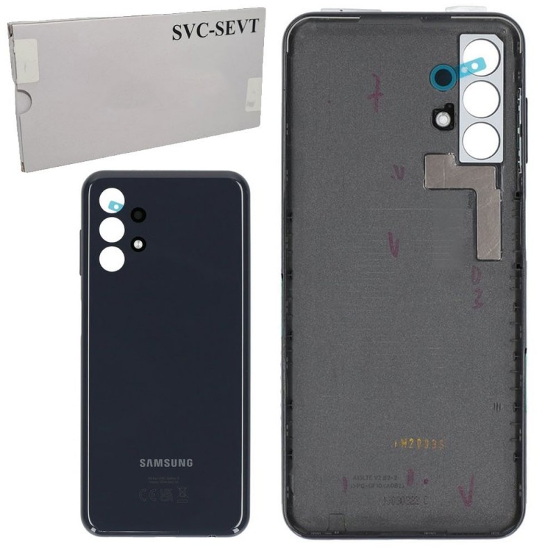 Samsung Back Cover Original Service Pack with Camera Frame for Galaxy A13 SM-A135 A137 | Black