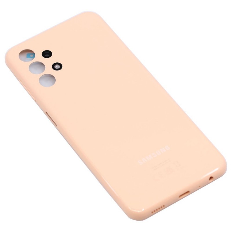 Samsung Back Cover Original Service Pack with Camera Frame for Galaxy A13 SM-A135 A137 | Peach