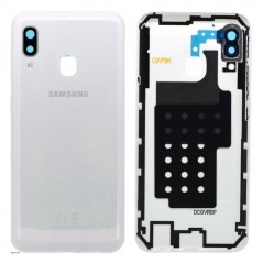Compra Samsung Back Cover Originale Service Pack con Camera Frame per Galaxy A20e SM-A202 | Bianco online