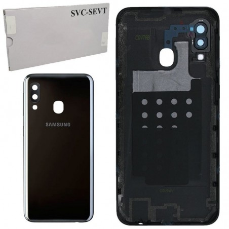 Acquista Samsung Back Cover Originale Service Pack con Camera Frame per Galaxy A20e SM-A202 | Nero su Smartness