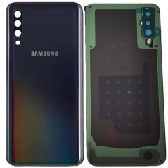 Samsung Back Cover Originale Service Pack per Galaxy A50 SM-A505 | Nero