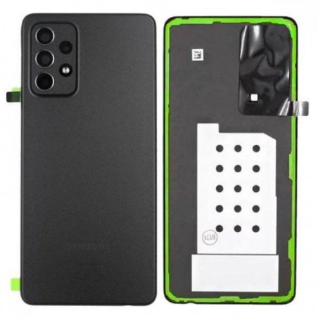 Samsung Back Cover Originale Service Pack Per Galaxy A52 A525 A526 / A52S A528 | AWESOME BLACK