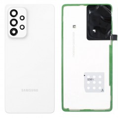 Discover Samsung Back Cover Originale Service Pack con Camera Frame per Galaxy A53 SM-A536 | Bianco details